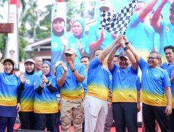 Ketua DPRD Ogan Ilir Hadiri Fun Walk dan Charity yang diadakan oleh Ikatan Keluarga Alumni Universitas Islam Indonesia