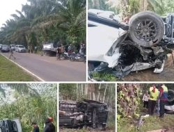 Fortuner Tabrak L300 di Jaling Pemkab Banyuasin, 1 Meninggal 