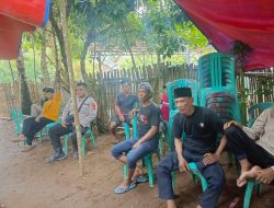 Sebagai Bentuk Kepedulian Bhabinkamtibmas Polsek Muara Kuang elayat Warga Desa Binaaan Yang  Meninggal Dunia