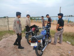Kanit Ka SPK Polsek Indralaya Laksanakan Patroli Hunting KRYD Di Wilayah  Hukumnya