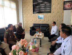 Kunjungan Silaturahmi Kepala Kejaksaan Negeri Banyuasin Yang Baru Ke Lapas Kelas llA Banyuasin 