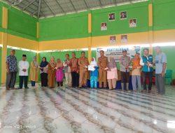 Bhabinkamtibmas Polsek Muara Kuang Hadiri Penyaluran BLT-DD di Desa Kuang Anyar