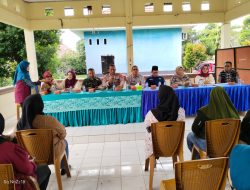 Pererat Sinergitas, Wakapolsek Indralaya Hadiri Lokmin Triwulan Di Kantor Camat Indralaya Utara