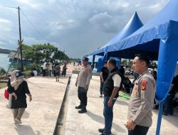 Patroli Kamtibmas Polsek Indralaya Sambangi Obyek Wisata Danau Biru DI Tanjung Seteko, Ciptakan Rasa Aman dan Nyaman Bagi Wisatawan
