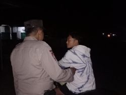 Personel Polsek Muara Kuang Gelar KRYD pada Malam Libur, Antisipasi Tindak Kejahatan