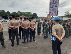 RATUSAN PERSONIL TNI-POLRI DAN DLH SERTA MASYARAKAT BERKOLABORASI BERSIHKAN SUNGAI INDRALAYA 