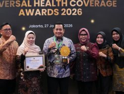 Kembali Ukir Prestasi! Banyuasin Raih Penghargaan UHC Kategori Madya, Bupati: Berkat Kinerja Dinkes