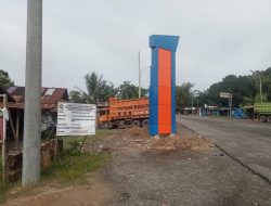Bangunan Gapura Disperkimtan Muara Enim Tuai Cibiran Masyarakat, Anggaran Cukup Fantastis Dinilai Tak Wajar