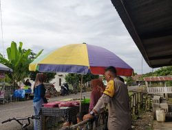 Bhabinkamtibmas Polsek Muara Kuang Sambangi Warga Sampaikan Pesa Kamtibmas