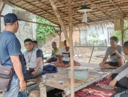 Kanit Binmas Polsek Muara Kuang Patroli Siaga Terhadap Bencana, Kawasan Muara Kuang/Rambang Kuang Tetap Aman