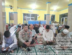 Ps Kanit Kasium Hadiri Isro Mikrat Di Majid Al Husen Di Tanabang Ilir