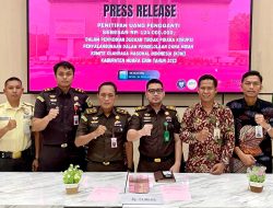 Kejari Muara Enim Terima Penitipan Uang Pengganti Kasus Dugaan Korupsi Dana Hibah KONI 2023