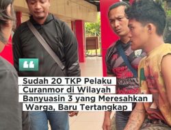 Sudah 20 TKP Pelaku Maling Motor di Kecamatan Banyuasin III Baru Tertangkap 