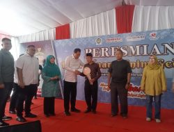 Gedung C Pasar Muara Enim Mulai Resmi di Fungsikan 