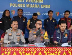 Luar Biasa Satreskrim Polres Muara Enim Kurang 24 Jam Berhasil Ungkap Kasus Pembunuhan