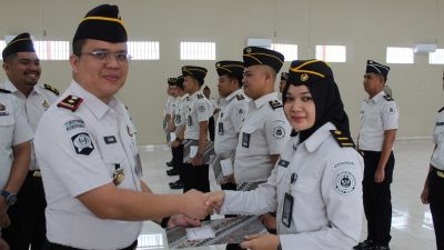 16 Pegawai Lapas Muara Enim Naik Pangkat, Kalapas Ingatkan Perkuat Integritas dan Profesionalisme