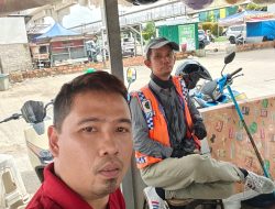 UNIT IV KAMNEG SAT INTELKAM POLRES BANYUASIN MELAKUKAN PENGGALANGAN SERTA HIMBAUAN KEPADA MASYARAKAT YANG BEKERJA SEBAGAI JURU PARKIR DI KAB. BANYUASIN.