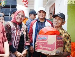 DPRD Banyuasin Serahkan Bantuan untuk Korban Banjir