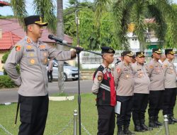 Jaga Kekhidmatan Perayaan Pekan Suci dan Paskah, Polse Indralaya Lakukan Pengamanan di Gereja