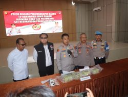 PRESS RELEASE: Polres Ogan Ilir Sikat Jaringan Narkotika, 4,2 Kg Sabu dan Dua Pelaku Diamankan