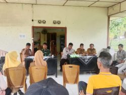 Polsek Muara Kuang dan Anak-Anak KKN Gelar Rapat Koordinasi Perkuat Ketahanan Pangan