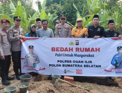 KEGIATAN GERAKAN INDONESIA ASRI PROGRAM BELIDA POLDA SUMSEL DI POLRES OGAN ILIR