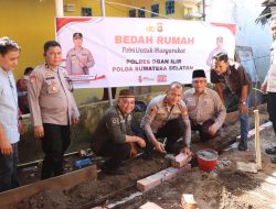 lBentuk Kepedulian Terhadap Masyarakat Polres Ogan Ilir Berkolaborasi Bersama BAZNAS Kab. Ogan Ilir Gelar Peletakan Batu Pertama Bantuan Rumah Layak Huni 29/04/2025