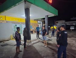 Polsek Indralaya Kabupaten Ogan Ilir Gelar Patroli Hunting Malam Hari Libur, Antisipasi 3C dan Gangguan Kamtibmas