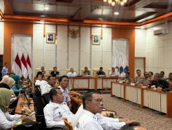 Duduk Bersama Stakeholder pemerintah kabupaten,Polres Ogan Ilir Bahas Bencana Asap dan Penanggulangan Karhutla Tahun 2026