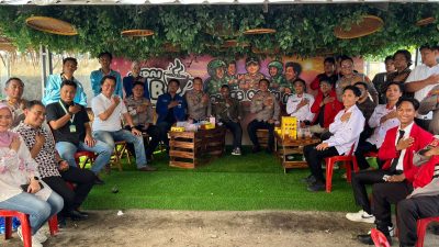 KEGIATAN NGOPI BARENG KAPOLRES OGAN ILIR BERSAMA ORGANISASI KEMAHASISWAAN SE KAB. OGAN ILIR