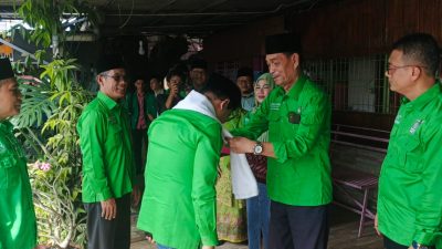 Personel Polres Ogan Ilir Lakukan Pengamanan Kegiatan Muscab PKB, Situasi Aman dan Kondusif
