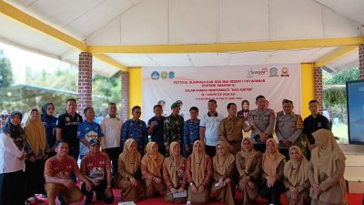 Kapolsek Tanjung Batu Hadiri Kegiatan Festival Olahraga dan Seni (FORSENI SEMANSAPA) dalam rangka memperingati Hari Kartini tingkat pelajar se-Kabupaten Ogan Ilir