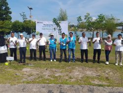 KEGIATAN PENANAMAN POHON DALAM RANGKA HARI BUMI 2026 ( AOR POWER ,OUT PLANET ) DI TAMAN TELUK SERUO KPT.  SENAI PEMKAB ORAN.