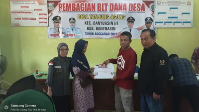 BLT DD di Bagikan ke 13 KPM dari 32, Kades Tanjung Agung: Faktor Efisiensi dan Pengetatan Kriteria 