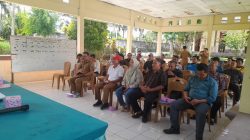 Kapolsek Indralaya mengikuti rapat lanjutan Penanggulangan Karhutlah