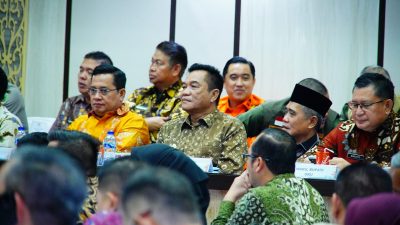 Hadapi Potensi El Nino, Muba Percepat Aktivasi Relawan dan Perketat  Pengendalian Karhutbunlah     Bupati Muba HM Toha Tohet Ikuti Rakor Karhutbunlah