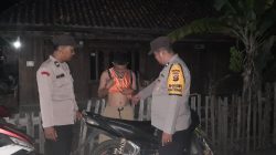 Polsek Muara Kuang Laksanakan KRYD Antisipasi Tindak Kejahatan di Malam Libur