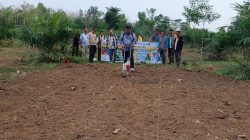 Polsek Muara Kuang Polres Ogan Ilir Dukung Ketahanan Pangan, Tanam Jagung 1,5 Hektar Bersama Masyarakat Desa Kasa