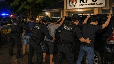 Penangkapan Pelaku Narkoba Dekat KPU Banyuasin, Kasat Narkoba: Siapa yang Nangkap