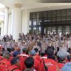 May Day 2026 di Ogan Ilir, Polsek Indralaya Polres Ogan Ilir Siaga Penuh Kawal & Amankan Penyampaian Aspirasi Buruh
