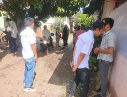 Gerak Cepat Personel Polres Ogan Ilir dan Polsek Indralaya Olah TKP, Pria Ditemukan Tewas Tergantung di Kontrakan
