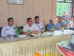 Polsek Muara Kuang Ogan Ilir Kawal Mediasi Sengketa Lahan PT BRK dan Warga Tambang Rambang