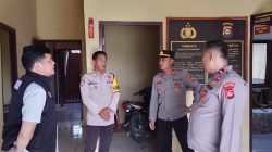 Kapolsek Tanjung Batu Tinjau Subsektor Lubuk Keliat, Cek Kesiapan Personel dan Sarana Pelayanan