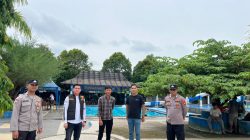 Kanit Reskrim Polsek Tanjung Batu, Pimpin PAM Pengamanan di Objek Wisata Terrraz Water Park dan Cenara Vinland