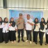 Kapolsek Tanjung Batu Bersama Anggota Hadiri Peresmian Gedung Koperasi Merah Putih lDi Desa Rengas II
