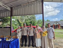 Polsek Tanjung Raja Gelar Kenal Pamit Dari Kapolsek Lama Ke Kapolsek Yang Baru