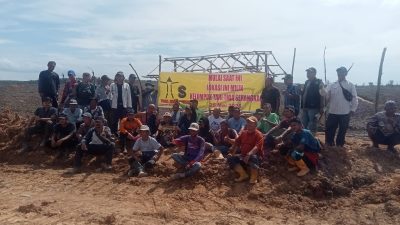 Ratusan Warga Kelompok Tani 3 Serangkai Desak Program MHBM MHP, Dinilai Ingkar Janji Warga Ambil Alih Tanah Marga 