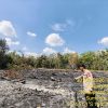 Polsek Tanjung Batu Lakukan Pengecekan Titik Hotspot di Desa Talang Seleman, Api Berhasil Dipastikan Padam