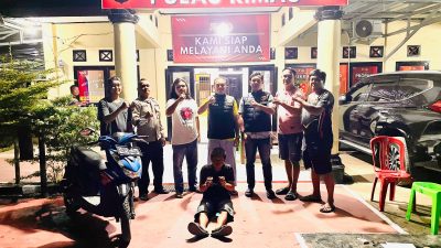 Tim Rimau Puri Polsek Pulau Rimau, Berhasil Bekuk Pelaku Pencurian Sepeda Motor Satu Pelaku Diamankan 