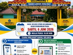 SPMB SMA Se-Sumsel Tahun 2026 Bergulir, Pendaftaran Terakses Secara Online Melalui sumsel.spmb.id